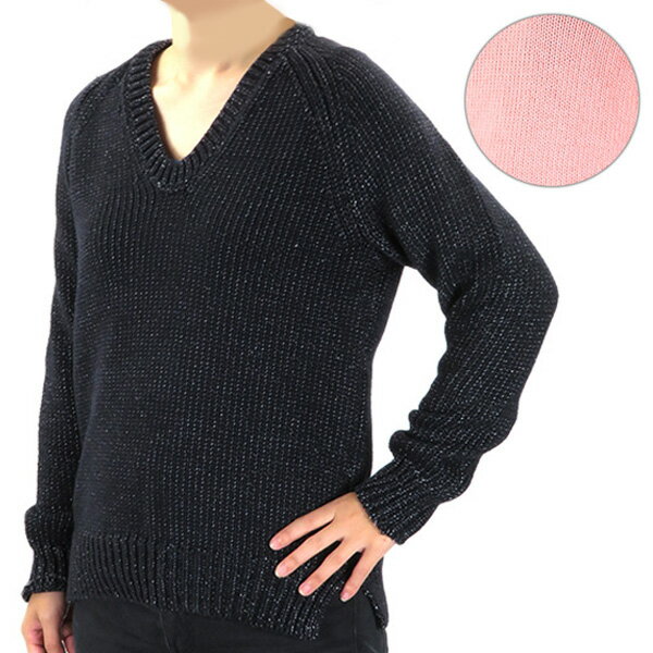 【5/18限定！当選確率1/2 最大100％バック】T by Alexander Wang ティーバイアレキサンダーワン Chainette Cotton Poly U Neck Pullover ［402316R14］［レディース・トップス・ニット・Uネック]