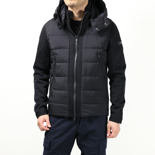 TATRAS タトラス PENA Down Jacket ペナ ダウンジャケット アウター フード取り外し可能 長袖 ミドル丈 ナイロン 撥水 ロゴ メンズ MTAT24S4941-D