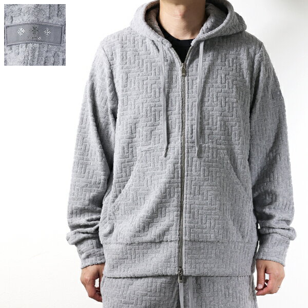 TATRAS タトラス パーカー DOVINO Sweatshirt ドヴィーノ MCKZ0469063588 メンズ ジップアップ 長袖 ロゴ モノグラム パイル ジャカード LaG Onlinestore