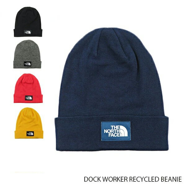 【送料無料】THE NORTH FACE ノースフェイス DOCK WORKER RECYCLED BEANIE ニット帽 ビーニー帽 帽子 スポーティ ストリート USモデル〔 NF0A3FNT〕