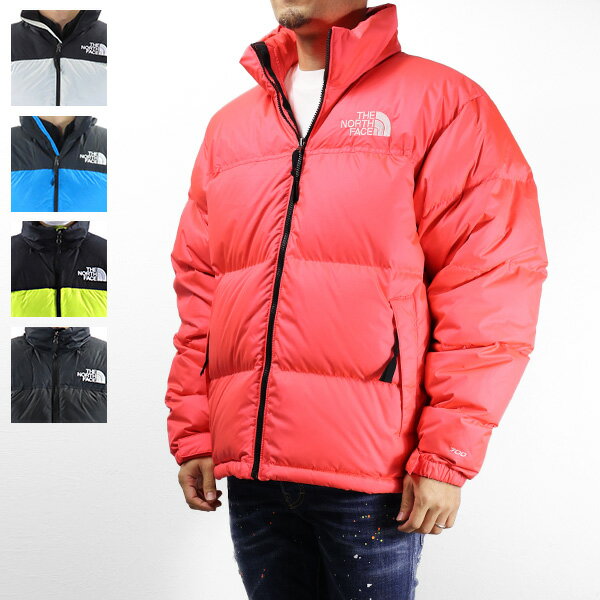 THE NORTH FACE ノースフェイス RETRO NUPTSE JACKET　NF0A3C8D GREEN MIST V391 レトロ ヌプシ ロゴ ダウンジャケット 防寒 軽量 撥水加工 メンズ レディース ユニセックス