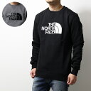 ザ・ノース・フェイス トレーナー メンズ THE NORTH FACE ノースフェイス DREW PEAK CREW SWEATSHIRT NF0A4SVR スウェット トレーナー 長袖 クルーネック 裏起毛 ロゴ アウトドア メンズ