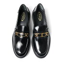 トッズ ローファー レディース TODS トッズ T Chain Leather Loafers レザー ローファー メタルTチェーン パテントレザー 本革 ロゴ 靴 レディース XXW59C0EW00SHA