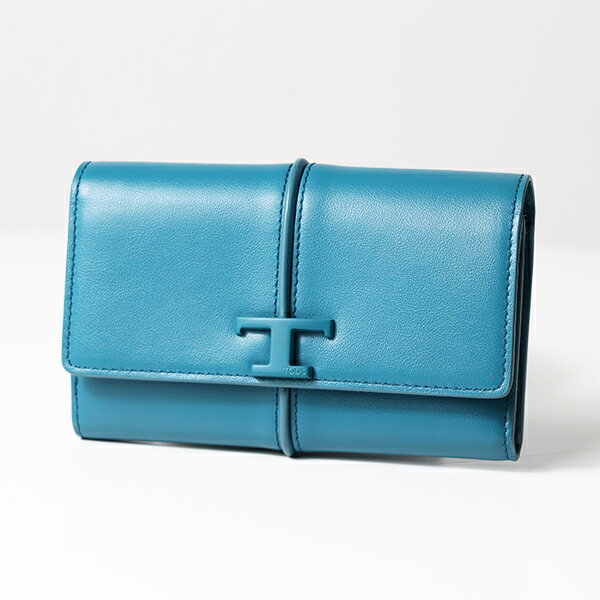 Rakuten - TOD'S トッズ 三つ折り財布 T Timeless Tri-Fold Wallet Tタイムレス XAWTSVB3300ROR レディース レザー ウォレット 小銭入れあり ロゴ LaG Onlinestore