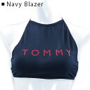 《上下別売り水着：トップ》【ご返品不可】TOMMY HILFIGER トミーヒルフィガー Crop Top RP Logo 〔UW0UW01443〕レディース 水着 ビーチウェア ビキニ 2