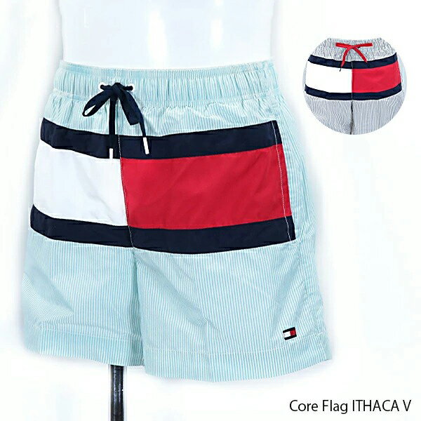 【最大5000円OFF ブラックフライデークーポン発行中】≪返品交換不可≫TOMMY HILFIGER トミーヒルフィガー Core Flag ITHACA V...
