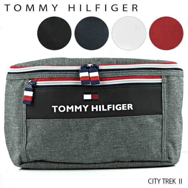 【2019】TOMMY HILFIGER トミーヒルフィガー CITY TREK シティ トレック2 クロスボディバッグ 斜め掛け かばん ユニセックス〔TH 828A〕