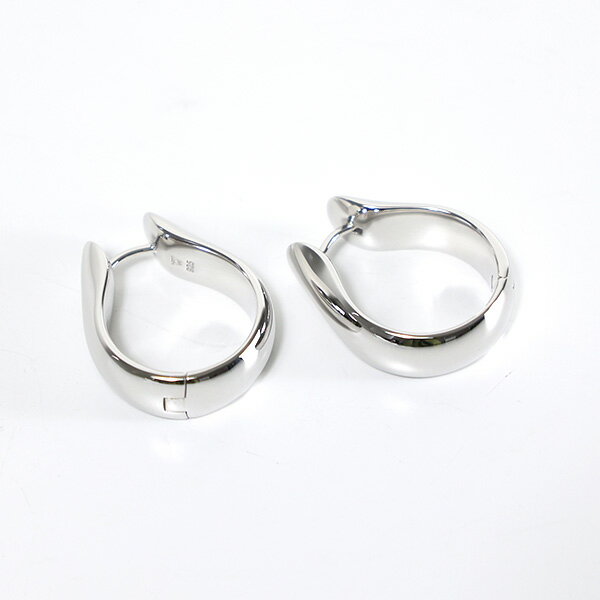 楽天LaG OnlineStore　楽天市場店【5/18限定！当選確率1/2 最大100％バック】TOM WOOD トムウッド Oyster Hoops Medium Earrings オイスター フープ ピアス フープピアス シルバー925 silver925 両耳用 レディース E39OYM01NAS925 101215