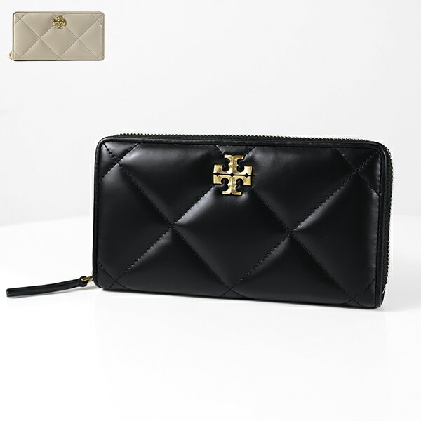 TORY BURCH トリーバーチ 長財布 Kira Diamond Quilt Zip Continental Wallet キラ ダイヤモンドキルト 154989 レディース ラウンドファスナー キルティング レザー 小銭入れあり ダブルT LaG Onlinestore