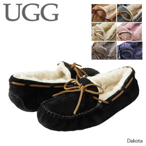 【在庫一掃】UGG アグ Dakota ダコタ ムートンモカシン ［5612、1106877 UGGスリッポン］