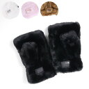 UGG アグ W FAUX FUR FINGERLESS GLOVE フィンガーレス グローブ 手袋 指なし エコファー レディース 22648