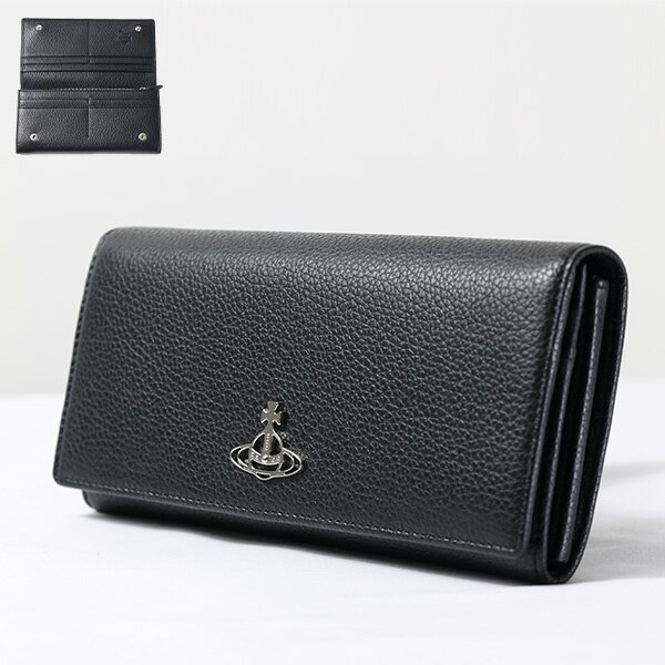 Vivienne Westwood BBAEGXgEbh GRAIN LEATHER LONG WALLET z OCU[ I[u {v Vv fB[X 51120005 L001J