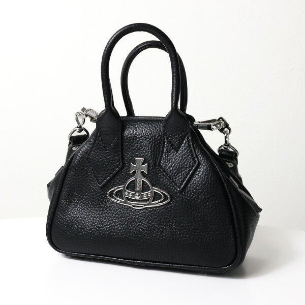 ヴィヴィアンウエストウッド ショルダーバッグ（レディース） Vivienne Westwood ヴィヴィアンウエストウッド MINI YASMINE SHOULDER BAG ショルダーバッグ クロスボディバッグ レザー 本革 オーブ レディース 45030009 S000D