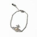 ヴィヴィアンウエストウッド Vivienne Westwood ヴィヴィアンウエストウッド Olympia Pearl Chain Bracelet ブレスレット アクセサリー オーブ パール チェーン 真鍮 レディース 6102021E P132