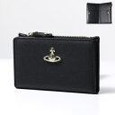 Vivienne Westwood ヴィヴィアンウエストウッド Victoria Slim Flap Card Holder コインケース カードケース ミニ財布 小銭入れあり ユニセックス 51110038 40565 N405