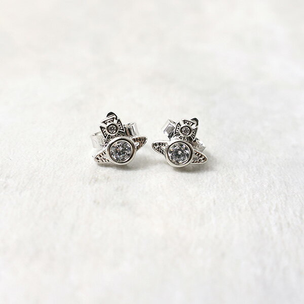 【5/18限定！当選確率1/2 最大100％バック】Vivienne Westwood ヴィヴィアンウエストウッド LONDON ORB EARRINGS ピアス スタッドピアス アクセサリー 両耳用 真鍮 オーブ レディース 62010220