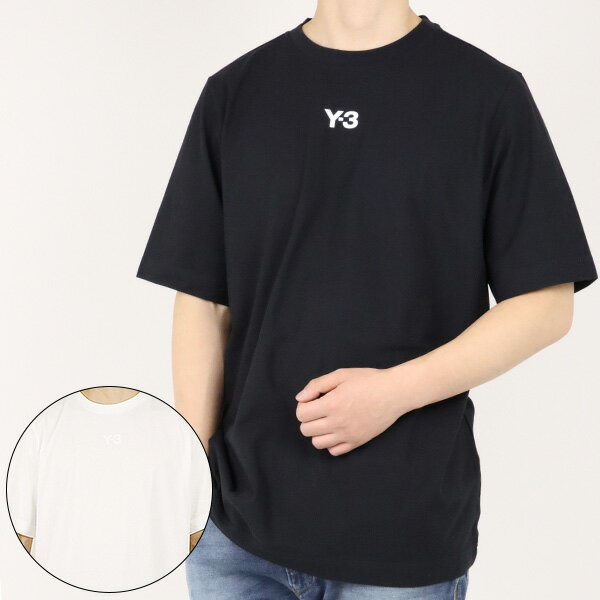 アディダス 【5/18限定！当選確率1/2 最大100％バック】Y-3 ワイスリー M CH1 SS TEE - CF LOGO HG6092 HG6091 Core White Black リラックスフィット 20th アニバーサリーロゴ 半袖 Tシャツ スポーツ ストリート Adidas セレカジ メンズ