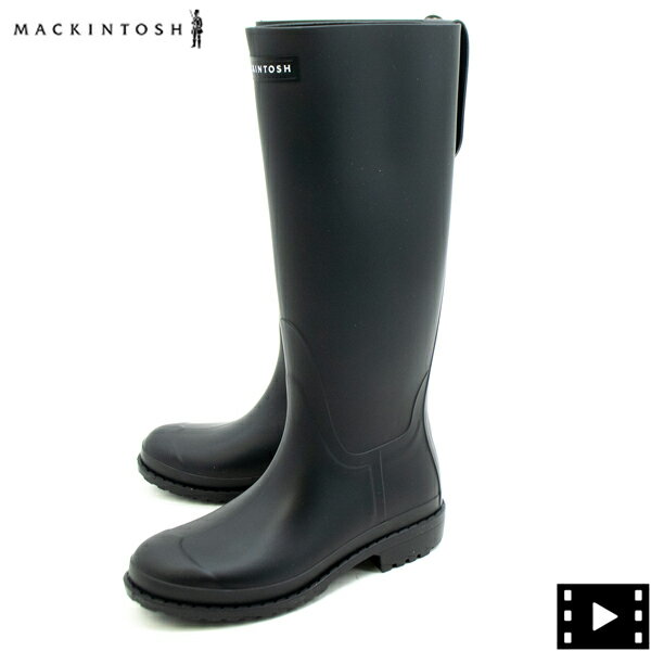 マッキントッシュ ブーツ レディス レインシューズ 長靴 MACKINTOSH WISTON MCT LB-1001 RA01/BLACK