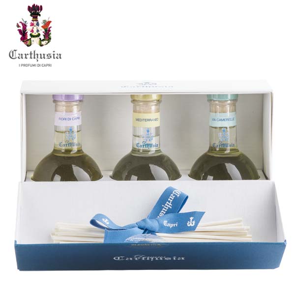 カルトゥージア ルームフレグランス ディフューザー 100ml 3セット CARTHUSIA ROOM FRAG DIFFU 100ml 3SET FC&ME&VI YRF100FMV-FCMV CTS