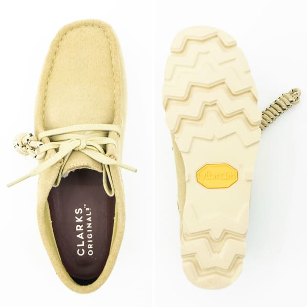 クラークス オリジナルズ レディース ゴアテックス スエード ワラビー CLARKS ORIGINALS WALLABEE GTX CLK 26169025 MAPLE SUEDE 3