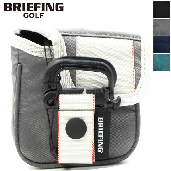 ブリーフィング ゴルフ ヘッドカバー マレットパターカバー エコツイルシリーズ BRIEFING GOLF ECO TWIL SERIES MALLET PUTTER COVER ECO TWILL BRG223G39 BRG