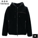 タトラス 【セール】タトラス ブルゾン メンズ ボア ジップアップパーカー ドマージオ TATRAS DOMAGIO TAT MTAT22A4860-L BLACK【返品交換不可】special priceAM