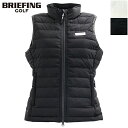 ブリーフィング ゴルフ ウェア レディース タイオン ダウンベスト BRIEFING GOLF HOLIDAY COLLECTION WS TAION DOWN VEST BRG223W70 BRGspecialpriceAL