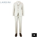 ラルディーニ スーツ メンズ ストレッチ イージーウェア 段返り3B シングルスーツ LARDINI JXL091AQ73 LRD 3116-8L091AQ719 0900