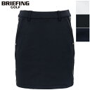 ブリーフィング ゴルフ ウェア レディース サイドロゴスカート BRIEFING GOLF WS SIDE LOGO LINE SKIRT BRG231W49 BRG