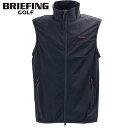 ブリーフィング ゴルフ ウェア メンズ ウィンドベスト BRIEFING GOLF MS WIND VEST BRG231M46 BRG 010 BLACK