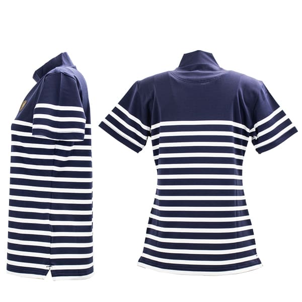 【セール】フェリージゴルフ ウェア レディース ストライプハイネックシャツ Felisi GOLF WS STRIPE HIGHNECK SHIRT FLG631W13 FLG【返品交換不可】special priceAL