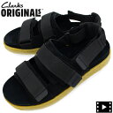 【セール】クラークス オリジナルズ サンダル メンズ スエード ストラップサンダル CLARKS ORIGINALS Overleigh Tor CLK 261...