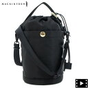 マッキントッシュ ハンドバッグ ナイロン 2WAY ミニバケットショルダーバッグ MACKINTOSH BA-1010 ANNAN BUCKET MCT 1010BAPA PA01/BLACK