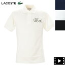 ラコステ ラコステ ポロシャツ ゴルフ メンズ コットン 半袖 鹿の子 ビッグクロックポロシャツ LACOSTE PH037LJ LAC