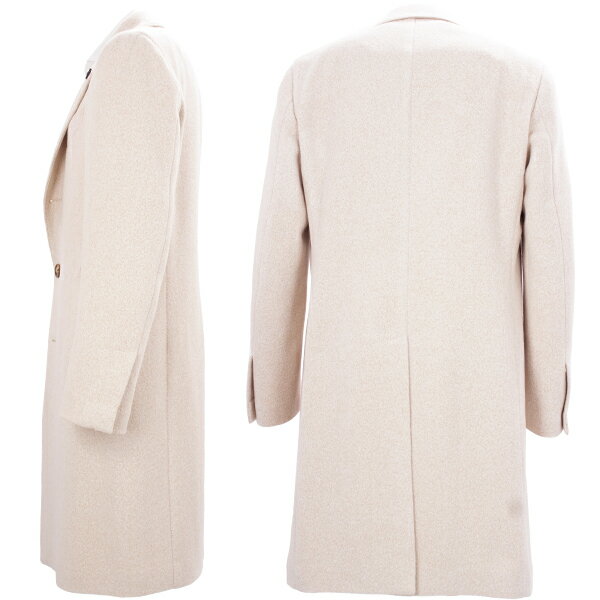 【セール】ラルディーニ コート メンズ シルク カシミヤ ウール 段返り3B シングルチェスターコート LARDINI JY23636Q LRD 3216-723636Q622 150C【返品交換不可】special priceAM