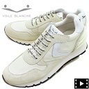 ボイルブランシェ スニーカー メンズ スエード ナッパレザー ローカットスニーカー VOILE BLANCHE LIAM POWER VBC VELOUR/NAPPA 2015199 07 0N01 BIANCO BAFFO VITELLO 1