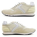 ボイルブランシェ スニーカー メンズ スエード ナッパレザー ローカットスニーカー VOILE BLANCHE LIAM POWER VBC VELOUR/NAPPA 2015199 07 0N01 BIANCO BAFFO VITELLO 2