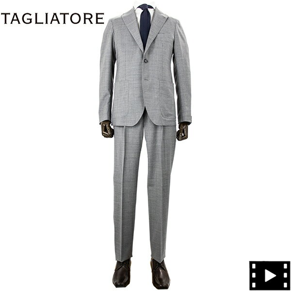 タリアトーレ スーツ メンズ SUPER 110's ヴァージンウール 2B シングルセットアップ スーツ TAGLIATORE A-DAKAR22K14 TL...
