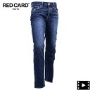 レッドカード トーキョー デニム メンズ ストレッチ スリムテーパード リズム RED CARD TOKYO Rhythm RED kita-Vintage Dark