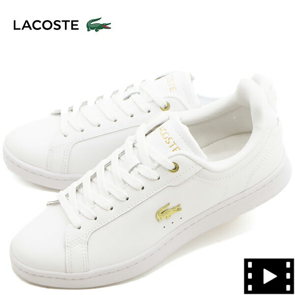 ラコステ レザースニーカー レディース ラコステ スニーカー レディース レザー ローカットスニーカー LACOSTE CARNABY PRO LAC 124 SFA00040 216