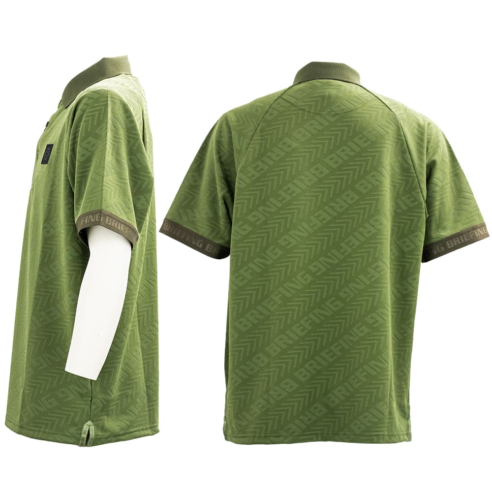 ブリーフィング ゴルフ ウェア リラックスフィット バイアスロゴ ジャガードポロ カッティングエッジ BRIEFING GOLF CE MS BIAS LOGO JQ POLO BRG251M85 BRG