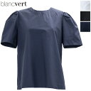 ブランベール ブラウス レディース タック入り ボリューム袖 ブラウス BLANCVERT LW3446201 BVR(4)