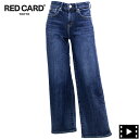 レッドカード トーキョー デニム レディース ストレッチ ワイド RED CARD TOKYO 35th Anniv. Wide RED 26W101 akir...