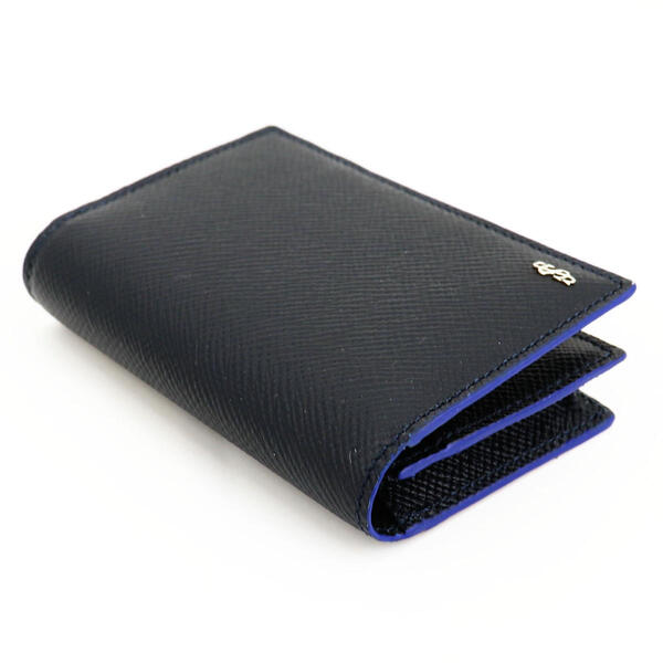 セラピアン カードケース 型押しレザー カードケース 名刺入れ BUSINESS CARD CASE SERAPIAN EVOLUZIONE EVOL6242-M08 149 Cobalt Blue（ネイビー）