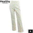 【セール】ヘルシーデニム デニム レディース ハイライズ フレアシルエットデニム HEALTHY DENIM 8046203but Lotus HLD LotusButter（アイボリー）【返品交換不可】special priceAL