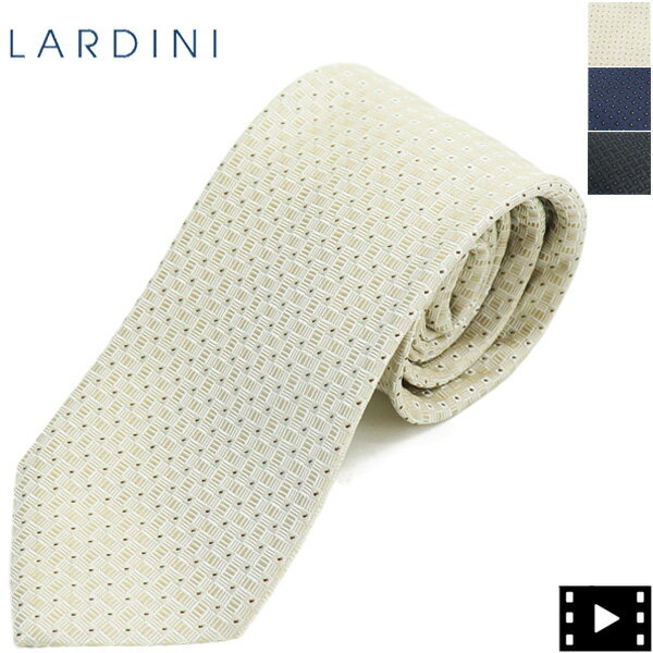 ラルディーニ ラルディーニ ネクタイ メンズ シルク ドット柄ネクタイ LARDINI JVCRC8/EM58145 LRD