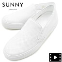 ペリーコサニー スニーカー メンズ パンチング レザースリッポン ジョイア PELLICO SUNNY GIOIA PM22 M001 LOTUS FORO PLS BIANCO