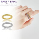 リング ブラス フリーサイズ PAUL BRIAL ポールブリアル リング チェーンリング オープンリング Oリング チェーンリング ピンクゴールド イヤリング キュービックジルコニア ゆれる silver925 安心 ダイヤモンド パール レディース プレゼント ギフト 小さめ フランス