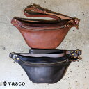 VASCO @XRyVS-242LzyLEATHER WAIST BAG -SMALLzU[EGXgobOX[TCY PHYU[ u {