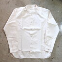 ORGUEIL オルゲイユ【OR-5108】【Band Collar Shirt】バンドカラーシャツ テイラーメイド コットン100% 日本製(4)